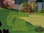  5g badumsquish building equid equine female grass hasbro hi_res horse house log mammal my_little_pony outside plant pony smile solo spirit translucent wood 