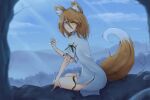  animal_ears chinadress kitsune kudamaki_tsukasa tagme tail touhou 