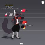  anthro canid canid_demon demon fan_character hellhound helluva_boss hi_res male mammal model_sheet pocketmob solo 