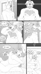  4k 9:16 absurd_res anthro anthro_on_anthro armpit_hair beard bed blush bodily_fluids body_hair canid canine canis chest_hair cliff_(unpopularwolf) comic dialogue duo elliot_(unpopularwolf) embrace english_text facial_hair father father_and_child father_and_son furniture happy hi_res hug incest_(lore) leaning leaning_back male male/male mammal monochrome nipples nude parent parent_and_child son speech_bubble surprised_expression sweat tears text unpopularwolf wiping_tears wolf 