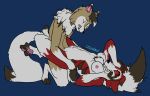  &lt;3 &lt;3_eyes anthro breasts canid canine claws clenched_teeth duo female female_on_bottom female_penetrated from_front_position fur hand_on_hip hi_res looking_pleasured lycanroc male male/female male_on_top male_penetrating male_penetrating_female mammal midday_lycanroc midnight_lycanroc nintendo nipples on_bottom on_top pawpads penetration penile penile_penetration penis_in_pussy pok&eacute;mon pok&eacute;mon_(species) pterotired red_body red_eyes red_fur sex signature simple_background teeth vaginal vaginal_penetration video_games 