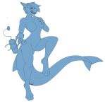  anthro breast_grab breasts female female/female fish grin hand_on_breast marine narusewolf oxygen_tank paws sequence sfw_nudity shark size_transformation smile solo swimming teeth_bared teeth_showing transformation transformation_sequence water 