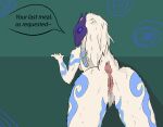  absurd_res anthro bodily_fluids bovid caprine fecharis female fingers fur genitals hi_res kindred_(lol) lamb_(lol) league_of_legends looking_at_viewer mammal markings mask nude pussy riot_games sheep solo thepiebeam video_games 