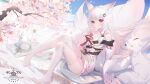  animal_ears cleavage feet japanese_clothes kitsune sample somna tail thighhighs 