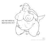  anthro big_breasts breasts cetacean delphinoid face_imprint female female_pred genitals huge_breasts imprint kneeling mammal marine nipples oceanic_dolphin oral_vore orca pussy swallowing thick_thighs toothed_whale vore zevtibull 