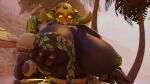  annoyed big_breasts blizzard_entertainment breasts clothing female green_nipples hand_on_breast hi_res holding_breast horn huge_breasts machine nipples omnic one_breast_out orisa_(overwatch) overwatch robot sagging_breasts snips456fur solo taur video_games wardrobe_malfunction 
