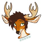  alpha_channel antlers areye_(artist) blush cervid embarrassed expression_sheet girly horn looking_at_viewer male mammal shy simple_background solo transparent_background 