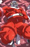  abs absurd_res anthro bulge clothing hi_res horn krampus_(housamo) male monster muscular muscular_anthro muscular_male nipples pecs subaru_aotk superhero tentacle_bondage tentacle_under_clothing tentacles tight_clothing tokyo_afterschool_summoners video_games 