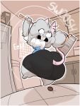  absurd_res anthro arthropod big_butt blattodea butt clothed clothing cockroach elisa_(maddeku) female grey_body grey_hair hair hi_res huge_butt insect maddeku mammal mouse murid murine rodent thick_thighs 