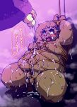  &lt;3 2021 anthro balls bdsm blush bodily_fluids bondage bound brown_body brown_fur cum cum_on_body cum_on_chest cum_on_face cum_on_leg cum_on_penis cum_on_stomach duo edit erection foreskin fur genital_fluids genitals japanese_text kemono long_foreskin male mammal moobs nipples overweight overweight_anthro overweight_male penis rope rope_bondage rope_harness solo_focus suid suina sus_(pig) takagi_kyou text uncensored wild_boar 