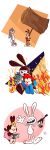 2021 absurd_res accessory animaniacs anthro black_body black_fur black_nose bugs_bunny celestial-terrestial clothed clothing digital_media_(artwork) disney dot_warner female fire fleischer_style_toon flower fur gloves group gun hammer handgun handwear hat headgear headwear hi_res inkblot lagomorph leporid looney_tunes male mammal max_(sam_and_max) murid murine oswald_the_lucky_rabbit pink_nose pistol plant rabbit ranged_weapon red_nose rodent sam_and_max smile teeth tongue tongue_out tools toony video_games wakko_warner warner_brothers weapon yakko_warner young 