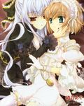  epitaph lolita_fashion shouoto_aya thigh-highs yuri 