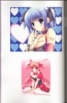  absurdres animal_ears binding_discoloration bunny_ears cleavage highres suzuhira_hiro thigh-highs 