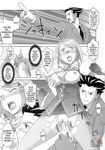  ace_attorney comic franziska_von_karma maya_fey mia_fey phoenix_wright 