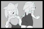  ambiguous_gender andromorph anthro butt clothing female gloves handwear hi_res intersex intersex/intersex male rouge_the_bat solo sonic_the_hedgehog sonic_the_hedgehog_(series) walas21 