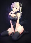  asa-ai chinadress cleavage tagme thighhighs 