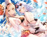  ass bikini megane open_shirt see_through skirt_lift swimsuits taya_5323203 thong wet 