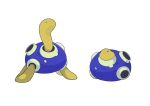  alternate_color black_eyes commentary_request gen_2_pokemon multiple_views no_mouth pokemon pokemon_(creature) shell shiny_pokemon shuckle shuu_(ssyuu721) simple_background white_background 