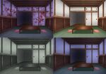  blood blood_splatter cushion film_grain horror_(theme) indoors no_humans original room scenery still_life suzu_(minagi) table tatami wooden_floor zabuton 