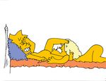  greta_wolfcastle lisa_simpson tagme the_simpsons 