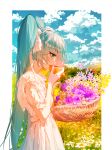  baocaizi dress hatsune_miku summer_dress tagme vocaloid 