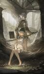  doren dress nier_(character) nier_replicant sword yonah 