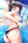  ass bikini ssss.gridman swimsuits tagme takarada_rikka thong undressing wet 