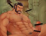  3boys abs bar_censor bara black_hair blush censored chest_hair colored_skin erection facial_hair gazel_dwargo green_skin group_sex hairy hand_on_another&#039;s_head highres interspecies kareraisu large_pectorals large_penis male_focus male_pubic_hair mature_male mmm_threesome multiple_boys muscular muscular_male mustache navel navel_hair nipples old old_man orc pectorals penis precum pubic_hair reward_available short_hair solo_focus stomach sweat tensei_shitara_slime_datta_ken thighs threesome veins veiny_penis yaoi 