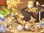  6+boys ? acidus_(ragnarok_online) ancient_mimic animal_print armor armored_boots assassin_cross_(ragnarok_online) bangs belt biretta black_cape black_coat black_footwear black_gloves black_pants black_shirt blonde_hair book boots brown_belt brown_capelet brown_eyes brown_footwear brown_gloves brown_hair brown_pants brown_vest cape capelet chain chainmail chibi chicken_(food) chicken_leg closed_mouth coat coin commentary_request copyright_name cross cross_necklace crystal dagger dragon eating egg emblem endo_mame ferus_(ragnarok_online) fingerless_gloves food full_body fur_collar gauntlets gem gloves green_cape green_eyes hair_between_eyes high_priest_(ragnarok_online) holding holding_dagger holding_instrument holding_staff holding_sword holding_weapon instrument jamadhar jewelry knife knight_(ragnarok_online) layered_clothing leopard_print long_sleeves looking_at_viewer lute_(instrument) male_focus map mimic mimic_chest minstrel_(ragnarok_online) multiple_boys necklace open_mouth pantaloons pants pauldrons pearl_necklace purple_eyes ragnarok_online red_eyes red_scarf red_shirt scarf shadow_chaser_(ragnarok_online) shirt shoes short_hair shoulder_armor shrug_(clothing) smile spoken_question_mark staff sword tabard torn_cape torn_clothes torn_scarf treasure_chest vest waist_cape weapon white_cape white_coat white_shirt wizard_(ragnarok_online) 