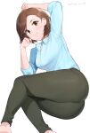  ass dress_shirt mizuki_seira onao the_idolm@ster the_idolm@ster_cinderella_girls 