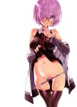  fate/grand_order mash_kyrielight megane pantsu panty_pull pantyhose pussy_juice sakuya_tsuitachi skirt_lift transparent_png 