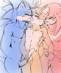  battle_angel knuckles_the_echidna sega sonic_team sonic_the_hedgehog tails 