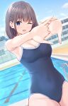  cleavage pasdar school_swimsuit swimsuits tagme 