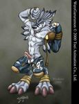  digimon tagme weregarurumon wookiee_(artist) 