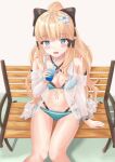  bikini cleavage princess_connect princess_connect!_re:dive sasaki_saren swimsuits tagme 