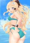  ass bikini pointy_ears princess_connect princess_connect!_re:dive sasaki_saren swimsuits tagme 