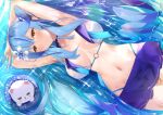  bikini hololive swimsuit tagme_(artist) water yukihana_lamy 