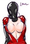  breasts gas_mask genderswap large_breasts solo team_fortress_2 the_pyro undressing 