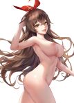  amber_(genshin_impact) chihunhentai genshin_impact naked nipples transparent_png 