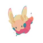  absurdres alternate_color brown_eyes closed_mouth commentary_request droplet full_body gen_6_pokemon goomy highres kamonabe_(kamonabeekon) no_humans pokemon pokemon_(creature) shiny_pokemon simple_background solo white_background 