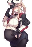  1girl belly breasts gloves highres kantai_collection kuronyan pregnant skirt thighhighs 