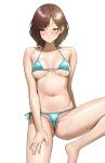  bikini cameltoe chela77 higuchi_madoka swimsuits the_idolm@ster the_idolm@ster_shiny_colors thong wet 