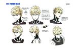  character_sheet expressions genos highres official_art one-punch_man production_art scan scan_artifacts tagme zip_available 