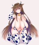  animal_ears azur_lane bikini comotaro erect_nipples horns kashino_(azur_lane) swimsuits thighhighs 