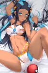  bondage devil_heavens nipples no_bra nopan pokemon pussy rurina_(pokemon) see_through torn_clothes 