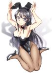  animal_ears bunny_ears bunny_girl heels no_bra pantyhose qumata sakurajima_mai seishun_buta_yarou_series 