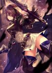  armor dress skirt_lift sword tachikawa_mushimaro tagme thighhighs 