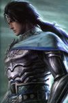  absurdres armor artist_request cape highres male_focus realistic scan shin_sangoku_musou solo zhao_yun 