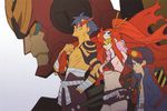  kamina mecha simon tengen_toppa_gurren_lagann yoko 