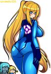  ass bodysuit iriomote_umineko metroid samus_aran 